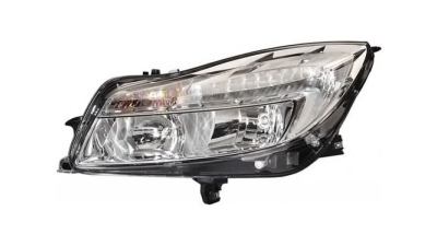 Far Opel Insignia 09.2008-12.2013 HELLA fata dreapta daytime running light , tip bec H1+H7, cu lumini de zi