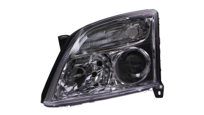 Far Opel VECTRA C 09.2001-09.2005 SIGNUM 06.2003-09.2005 DEPO fata stanga, tip bec H7+H7, culoare rama argintiu