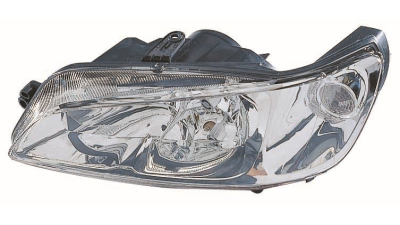 Far Peugeot 306 (Hatchback + Sedan + Combi) 01.1999-12.2001 TYC partea Stanga, tip bec H7+H7 fara motoras