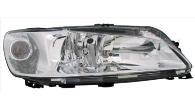 Far Peugeot 306 (Hatchback + Sedan + Combi) 01.1999-12.2001 TYC partea Dreapta, tip bec H7+H7 fara motoras