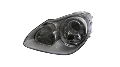 Far Porsche Cayenne 09.2002-12.2006 VALEO partea Stanga, tip bec H7+D1S+H3 cu motoras, cu lumina viraje