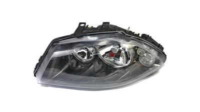 Far Seat Ibiza, Cordoba 02.2002-05.2006 TYC partea Stanga, tip bec H3+H7 manual/electric, culoare rama negru