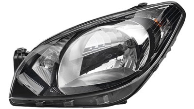 Far Skoda Citigo 05.2012- fata stanga electric cu motor cu daytime running light bec H4, marca DEPO