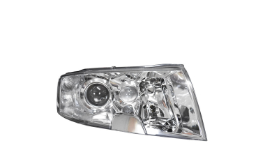 Far Skoda Superb 3U4 2002-2008 dreapta 3U1941018D tip bec H3+H3+H7, marca DEPO , electric,  cu motoras