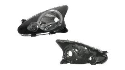 Far Toyota Aygo 09.2005- 05.2012,TYC partea Dreapta, tip bec H4 fara motoras