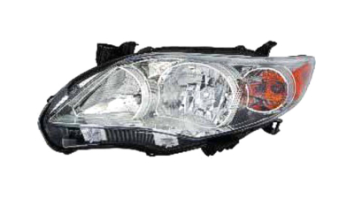 Far Toyota Corolla (E14) 06.2010-2013 TYC partea Stanga, tip bec HB3+HB4 manual, variata far SUA