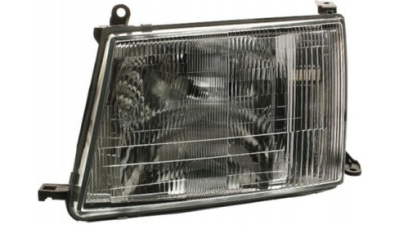 Far Toyota Land Cruiser 100 01.1998-04.2005 DEPO partea Stanga, tip bec HB3+HB4 manual, cu lentila plastic