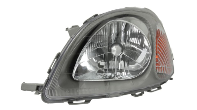 Far Toyota Yaris 04.1999-03.2002 DEPO partea Stanga, tip bec H4 fara motoras, far tip Valeo, versiunea europeana
