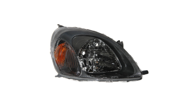 Far Toyota Yaris (CP10) 04.1999-03.2002 TYC partea Dreapta, tip bec H4 cu motoras, versiunea japoneza