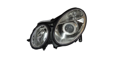 Far Mercedes Clasa E (W211) 03.2002-06.2006 TYC partea Stanga, tip bec H7+H7 fara motoras, far tip HELLA