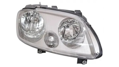 Far VW Caddy 3/LIFE (2K) 03.2004-06.2010, Touran (1T) 05.2004-12.2006 TYC partea Dreapta, tip bec H1+H7