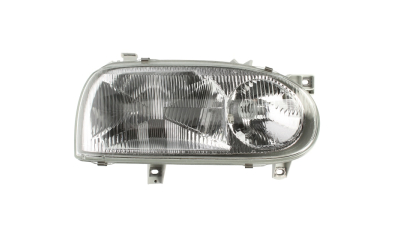 Far VW Golf 3 GTI GTD (Hatchback + Combi+Cabrio) 08.1991-04.1999 TYC partea Dreapta tip bec H1+H1