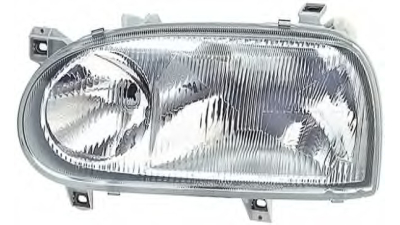 Far VW Golf 3 GTI GTD (Hatchback + Combi+Cabrio) 08.1991-04.1999 HELLA partea Stanga tip bec H1+H1