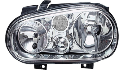 Far VW Golf 4 (Hatchback + Combi) 08.1997-09.2006 HELLA partea Stanga tip bec H1+H3+H7 954109-H