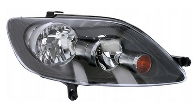 Far VW Golf 5 PLUS 01.2005-01.2009 TYC partea Dreapta, tip bec H7+H7