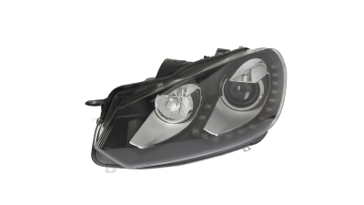 Far VW Golf 6 (1L) 10.2008- HELLA partea Stanga tip bec XENON D1S+LED cu lumina viraje, cu lumini de zi