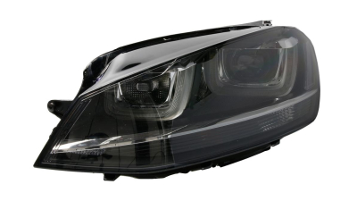 Far VW Golf 7 10.2012- VALEO partea Stanga xenon pentru bec D3S, cu lumina viraje, lumini de zi LED