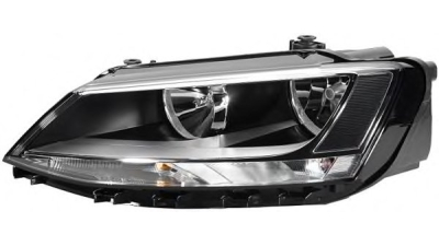 Far VW Jetta 07.2010- TYC partea Stanga, tip bec H7+H7, tip far Hella