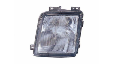 Far VW LT2 05.1996-12.2005 DEPO partea Stanga, tip bec H1+H4, cu lampa ceata, reglare pneumatica