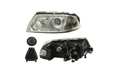 Far VW Passat Sedan+Combi (B5) 11.2000-01.2005 TYC partea Stanga tip bec H7+H7