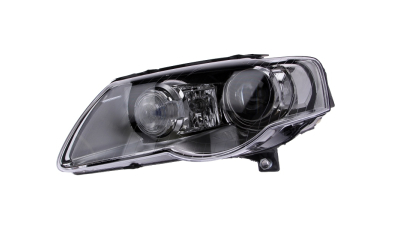 Far VW Passat Sedan+Combi (B6 (3C)) 01.2005-10.2007 VALEO partea Stanga bec D1S+H7, cu lumina viraje, balast compatibil 5GL