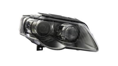 Far VW Passat Sedan+Combi (B6 (3C)) 01.2005-10.2007 VALEO partea Dreapta bec D1S+H7, cu lumina viraje, balast compatibil 5GL