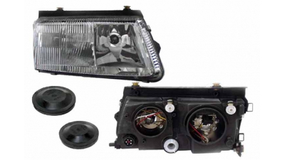 Far VW Passat Sedan+Combi (B5) 1997-2000 HELLA partea Stanga, cu lampa ceata, tip bec H4+H7