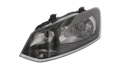 Far VW Polo 6R 08.2009-04.2014, Valeo 044081 partea Stanga, tip bec H4+PY21W+W5W, cu motoras, electric