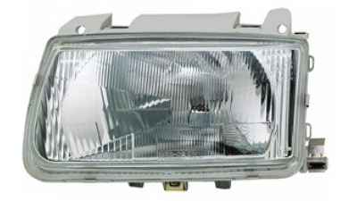 Far VW Polo Hatchback 10.1994-08.1999 TYC partea Stanga, tip bec H4, reglaj manual