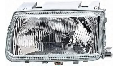 Far VW Polo Hatchback (6N) 10.1994-08.1999 DJ AUTO partea Stanga , tip bec H4, reglaj manual