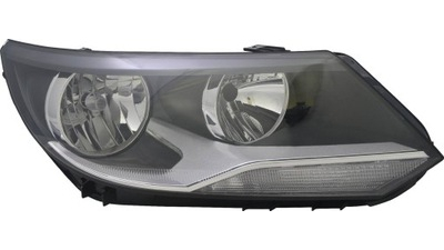Far VW TIGUAN (5N2) 04.2011- HELLA partea Dreapta daytime running light tip bec H7+H15