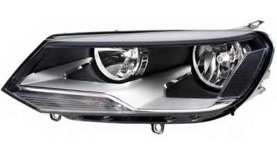 Far VW Touareg 04.2010- HELLA partea Stanga daytime running light tip bec H7+H15