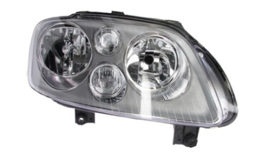 Far VW Touran 02.2003-05.2005 Caddy 3/LIFE (2K) 03.2004-05.2005 TYC partea Dreapta, tip bec H7+H7