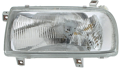 Far VW Vento 01.1992-10.1998 DJ AUTO partea Dreapta, tip bec H4, reglaj manual/ electric