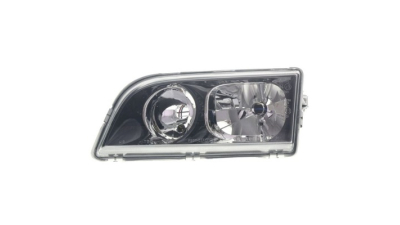 Far Volvo S40 / V40 07.1998-07.2000 DEPO partea Stanga tip bec H4, culoare rama negru