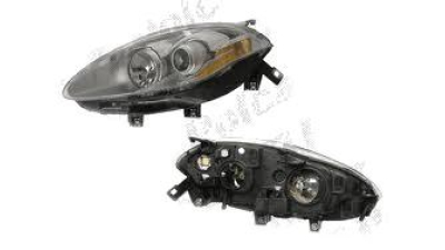 Far Fiat Bravo (198) 03.2010- AL Automotive lighting partea Stanga tip bec H1+H7 baza neagra