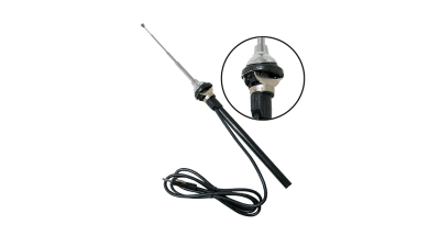 Antena auto Automax aripa telescopica 94 cm baza cromata