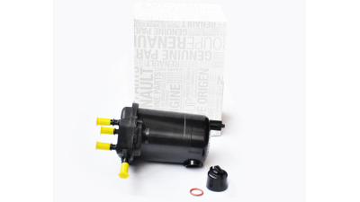 Filtru Combustibil motorina NISSAN ALMERA II 2003-2007, CUBE 2010-, JUKE 2010-2014, KUBISTAR 2003-, MICRA III, NOTE, NV200, NV200 / EVALIA, TIIDA; RENAULT CLIO II, KANGOO 2001-, THALIA I 2001-; SUZUKI JIMNY motorizare 1.5 dci, 164001540R,  piesa originala