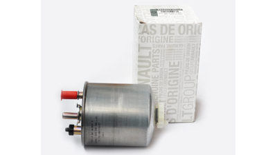 Filtru Combustibil motorina RENAULT KANGOO 2008-, LAGUNA III 2007-2015, TWINGO II 2007-2014; motorizare 1.5 dci/2.0 dci /3.0 dci (fara senzor de apa), 164003978R,  piesa originala OE