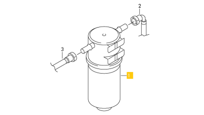 Filtru Combustibil Vw Crafter 30-35, Crafter 30-50 2.0d 05.11-12.16