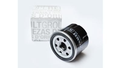 Filtru Ulei motor 1.2/1.2 16V OE DACIA LOGAN 2004-, LOGAN II, LOGAN MCV II, SANDERO 2008-, SANDERO II; NISSAN KUBISTAR; RENAULT CLIO, CLIO II, CLIO III, CLIO IV, KANGOO, MODUS motorizare 1.1-1.2LPG, 8200257642,  piesa originala OE