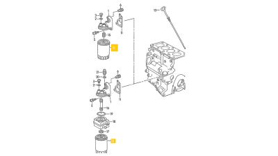 Filtru Ulei Audi A6; Ford Galaxy; Seat Alhambra, Cordoba, Cordoba Vario, Ibiza Ii, Toledo I; Vw Golf Iii, Golf Iv, Passat, Polo, Polo Classic, Sharan, Vento 1.9d/2.5d 09.93-03.10