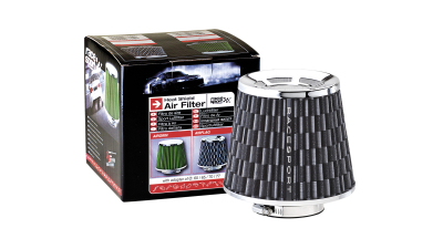 Filtru aer sport Race Sport AirFlag 150x160mm cu 4 adaptori