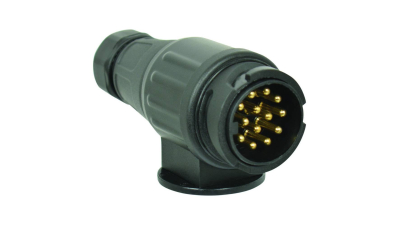 Fisa remorca auto Carpoint 12V 13 pini plastic Tip Jager ISO 11446, 1 buc