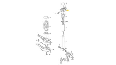 Flansa Amortizor Punte Spate Audi A1, A3, Q3, Tt; Seat Alhambra; Skoda Octavia Ii, Superb Ii, Yeti; Vw Cc, Golf Vi, Passat, Passat Alltrack, Passat Cc, Scirocco, Sharan 1.2-Electric 02.03-