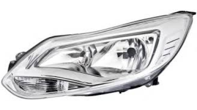 Far Ford Focus 3 12.2010-11.2014 TYC dreapta fata , tip bec H1+H7, culoare argintiu, cu lumini de zi