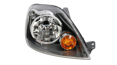Far Ford Fiesta (JHS) 12.2007-09.2008 TYC dreapta fata, tip bec H4, reglaj electric