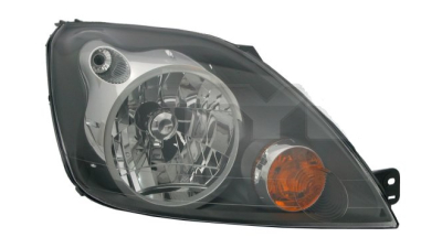 Far Ford Fiesta (JHS) 10.2005-11.2007 TYC dreapta fata , tip bec H4, reglaj electric