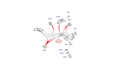 Furtun Apa Ford 1683553
