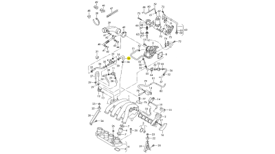 Furtun Legatura Vw 06B133241BB